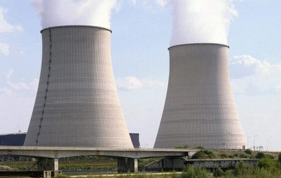Une centrale nucléaire