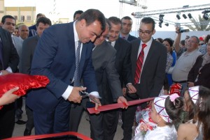 M. Mehdi Houas à l'inauguration de Materna Sfax
