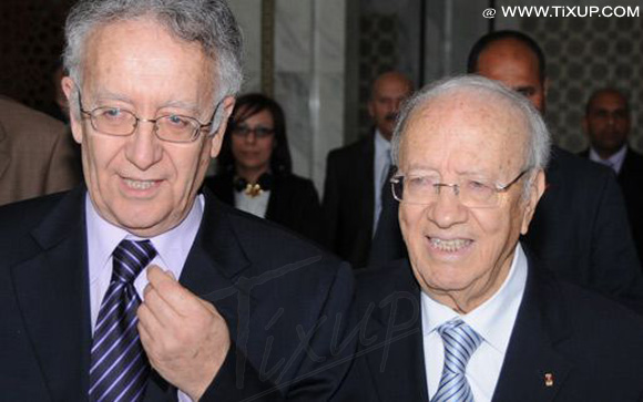 Yadh Ben Achour & Béji Caïd Essebsi