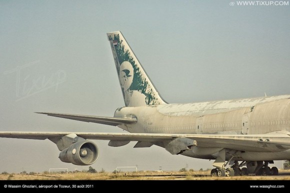 Boeing 747 irakien - Aéroport de Tozeur