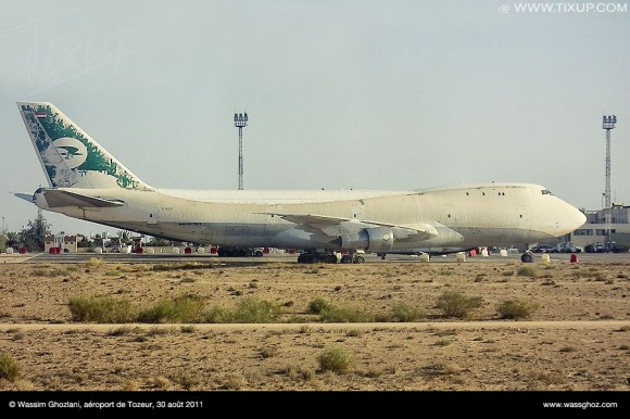 Boeing 747 irakien - Aéroport de Tozeur