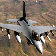 Avion de chasse F16