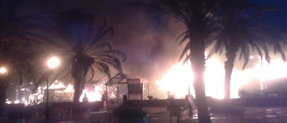 Incendie à Hammamet