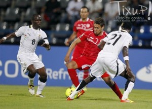 Tunisie - Ghana - CAN 2012