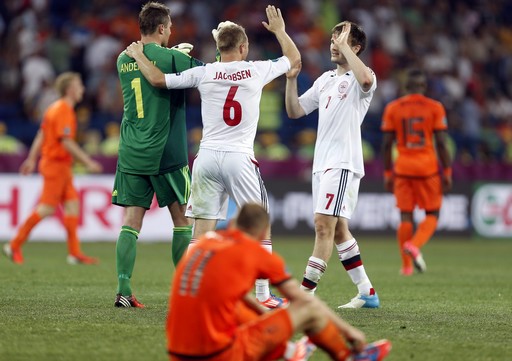 Euro 2012: Pays-Bas - Danemark