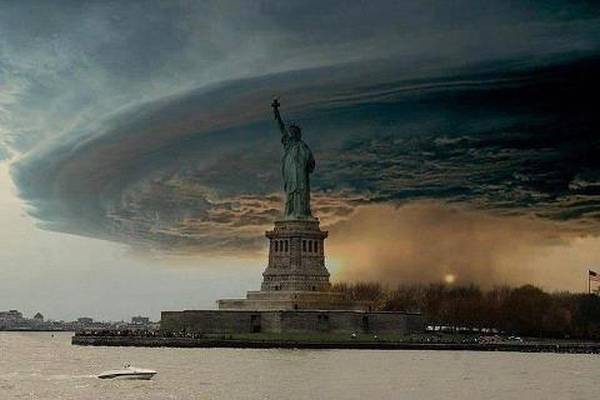 Ouragan Sandy - New York - Statue de la Liberté