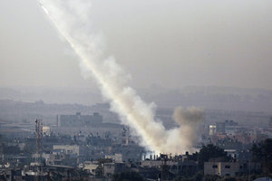 missile Tel Aviv - Gaza Palestine