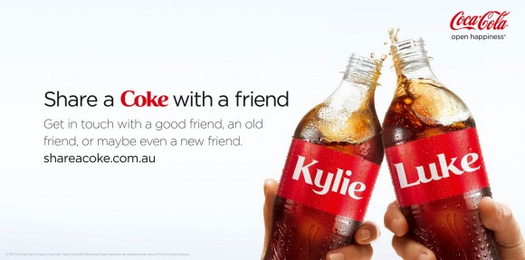 Coca Cola sharing can : Partagez avec vos copines et vos potes !
