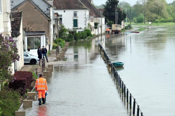 Inondations à Dijon