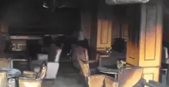 Un incendie ravage un salon de thé à Bizerte
