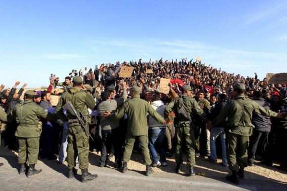 Les réfugiés du camp de la Choucha à Ras Jedir se rebellent ?