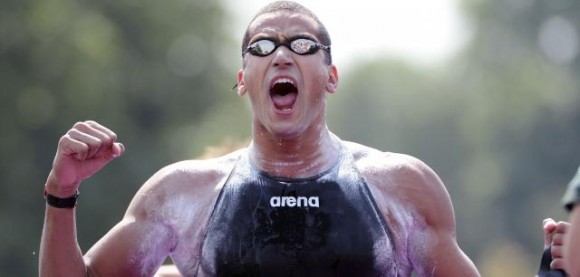 Oussama Mellouli - Champion du monde sur le 5Km en eau libre