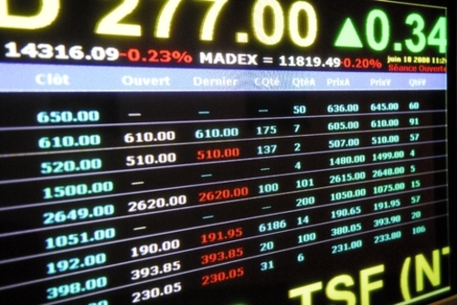 Indice au vert pour l'ensemble des marchés boursiers 