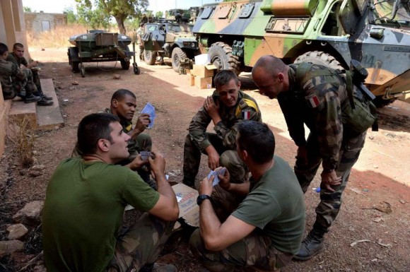 Les troupes Françaises au Mali
