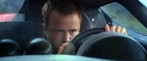 Aaron Paul dans le film "Need for Speed".