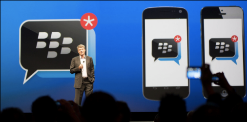 BlackBerry annonce avoir considérablement augmenté sa base d'utilisateurs