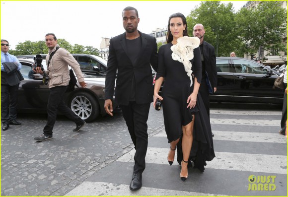 Kim Kardashian & Kanye West Are Fashionable