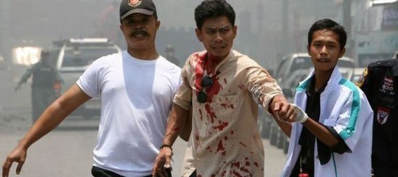 Thaïlande: les secours recensent 22 blessés dans l'explosion à Baongkok
