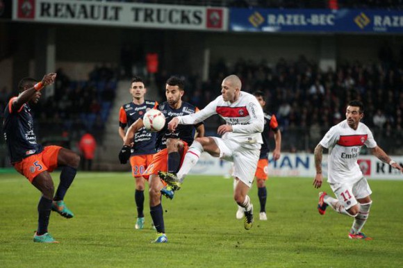 Match PSG - Montpellier en direct
