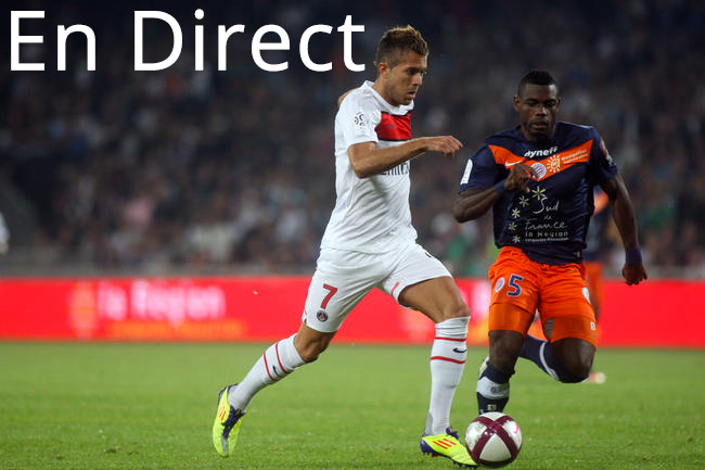 Retransmission du match PSG Montpellier en direct Tv et Streaming sur