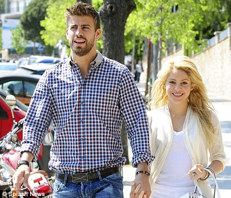 Shakira et son compagnon