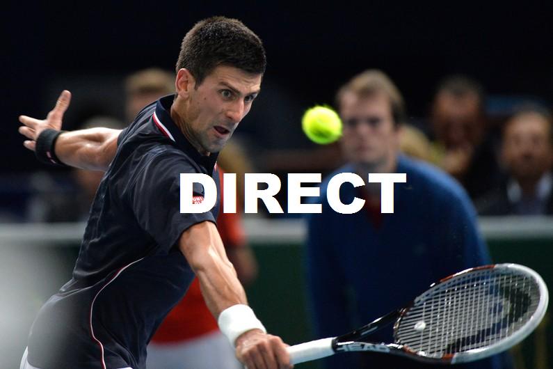 Voir match Tennis Berdych Raonic Djokovic Nishikori en direct et Diffusion TV Tournoi Masters 1000 Paris Bercy 2014 en vidéo