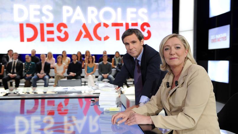 Des Paroles et des Actes avec Marine Le Pen ce 22 octobre sur France 2