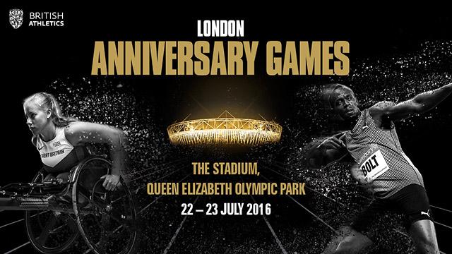 Le retour des plus grands athlètes pour le London Anniversary Games et la dernière étape avant Rio 2016
