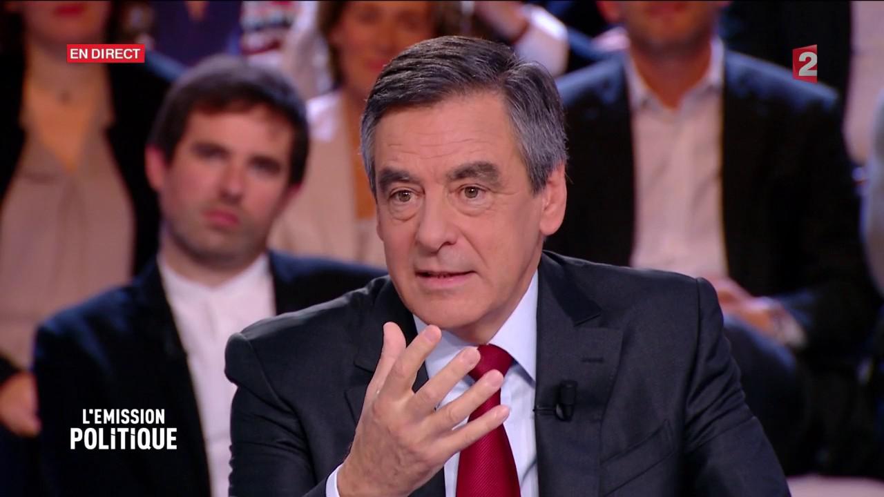 Regarder L'émission politique en direct avec François Fillon sur France 2 : Replay vidéo du débat politique