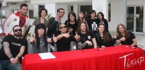 Amaranthe et ses fans - ©Tixup.com