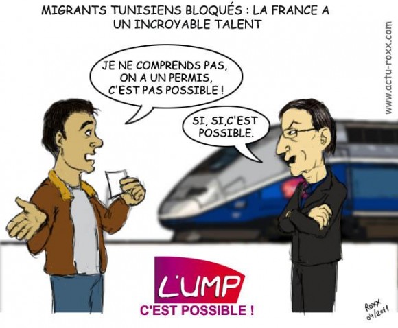 Des migrants légaux bloqués par la France