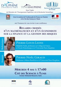 Conférence sur la gestion des risques financiers - Tunis Dauphine
