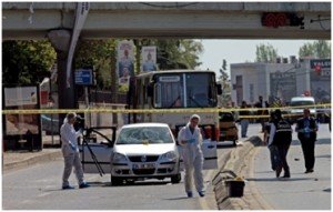 Explosion d'une bombe à Istanbul en Turquie
