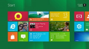 Windows 8 - interfaces pensée pour le tactile, de type Metro