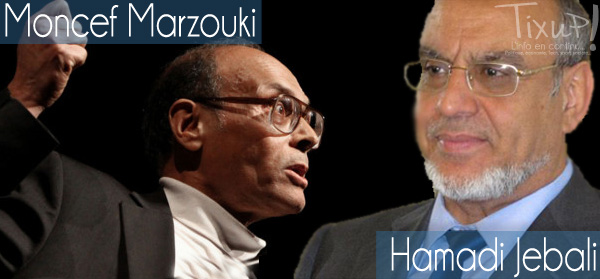 Moncef Marzouki - Hamadi Jebali