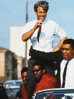 Eppridge a couvert la campagne électorale de Robert Kennedy.