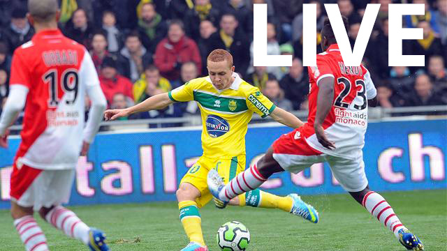 Match AS Monaco FC Nantes en direct live