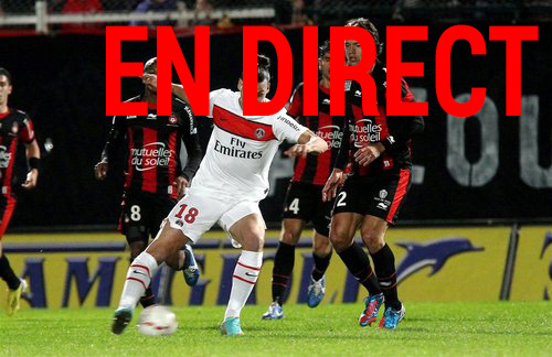 Retransmission du Match PSG vs Nice en direct tv et streaming sur Internet