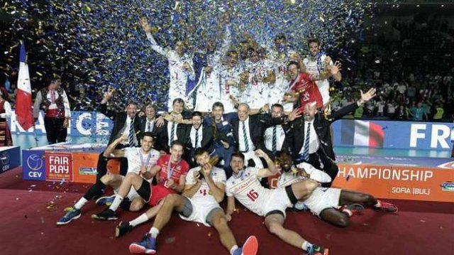 Retour sur la France championne d'Europe de volley-ball en 2015
