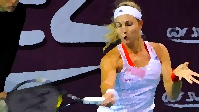 Match de Fed Cup de Tennis France Suisse