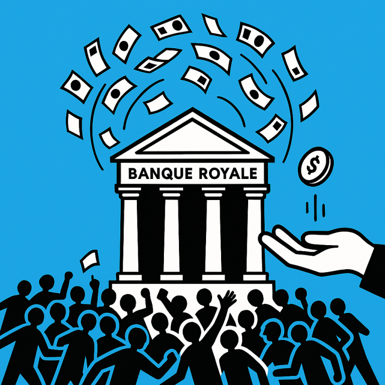 1720 : la ruée de la rue Vivienne, première crise financière française