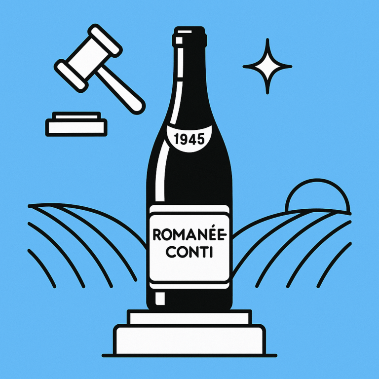 812 500 $ : le vin qui défie les lois du marché