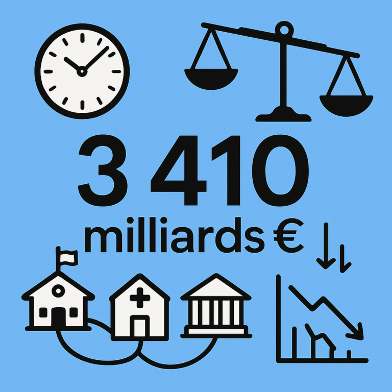 France : 3 410 Md€ de dette, jusqu’où tenir ?
