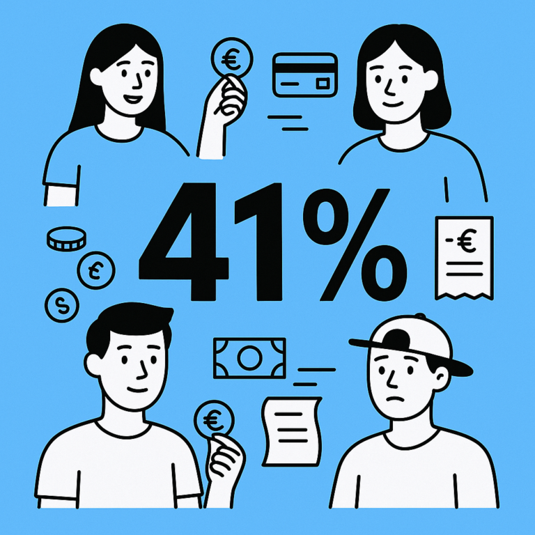 Gen Z : 41 % en patrimoine négatif, et alors ?